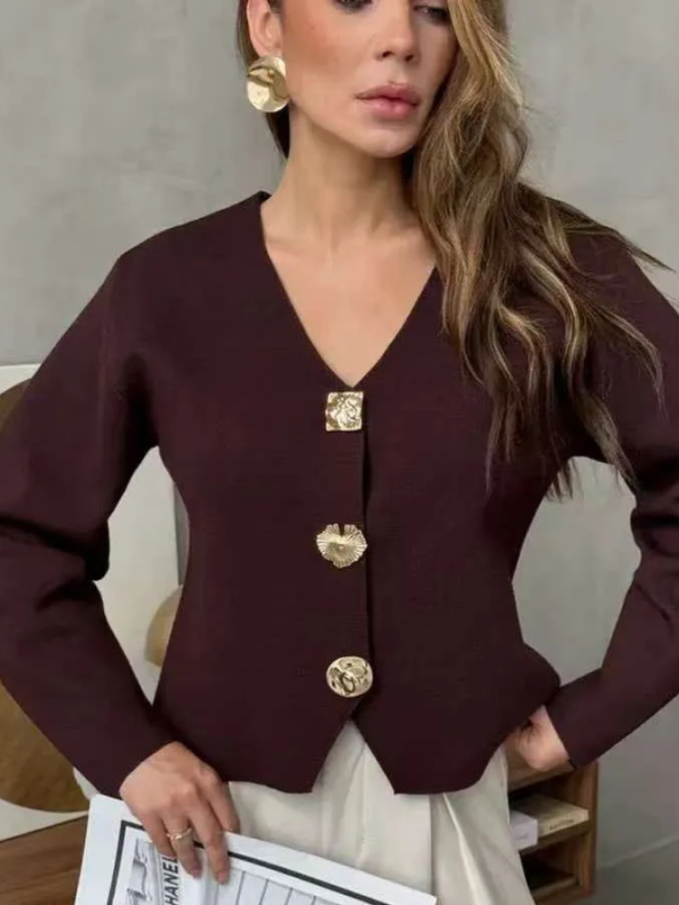 Alorina | Women's Knit Sweater Shirt, Winter Layering Knit