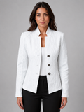 Selene | Women's Textured Tailored Blazer, Structured Fit Blazer