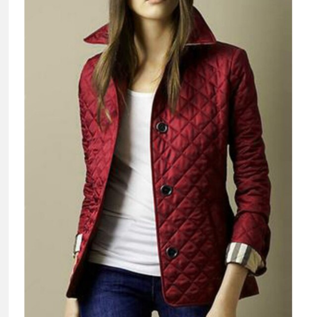Sanne | Women's Diamond Quilted Jacket, Casual Winter Jacket