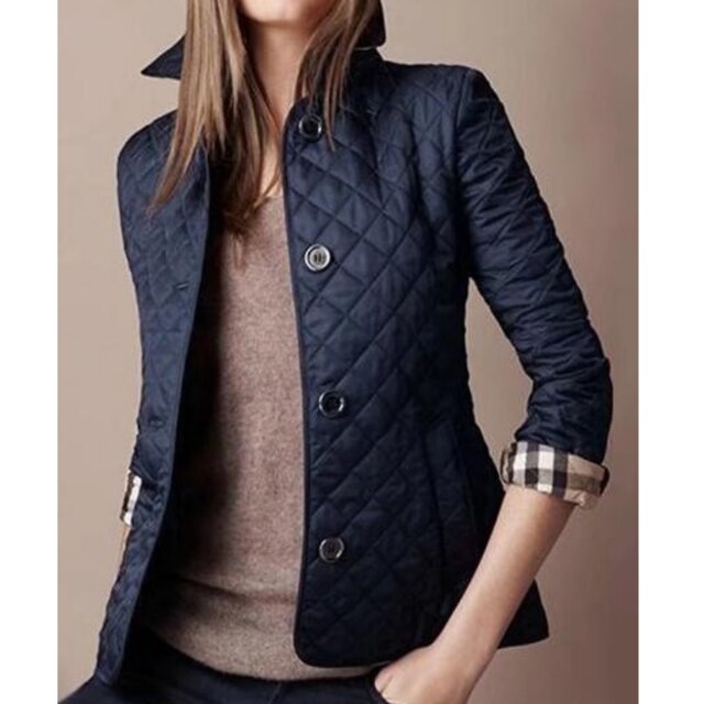 Sanne | Women's Diamond Quilted Jacket, Casual Winter Jacket