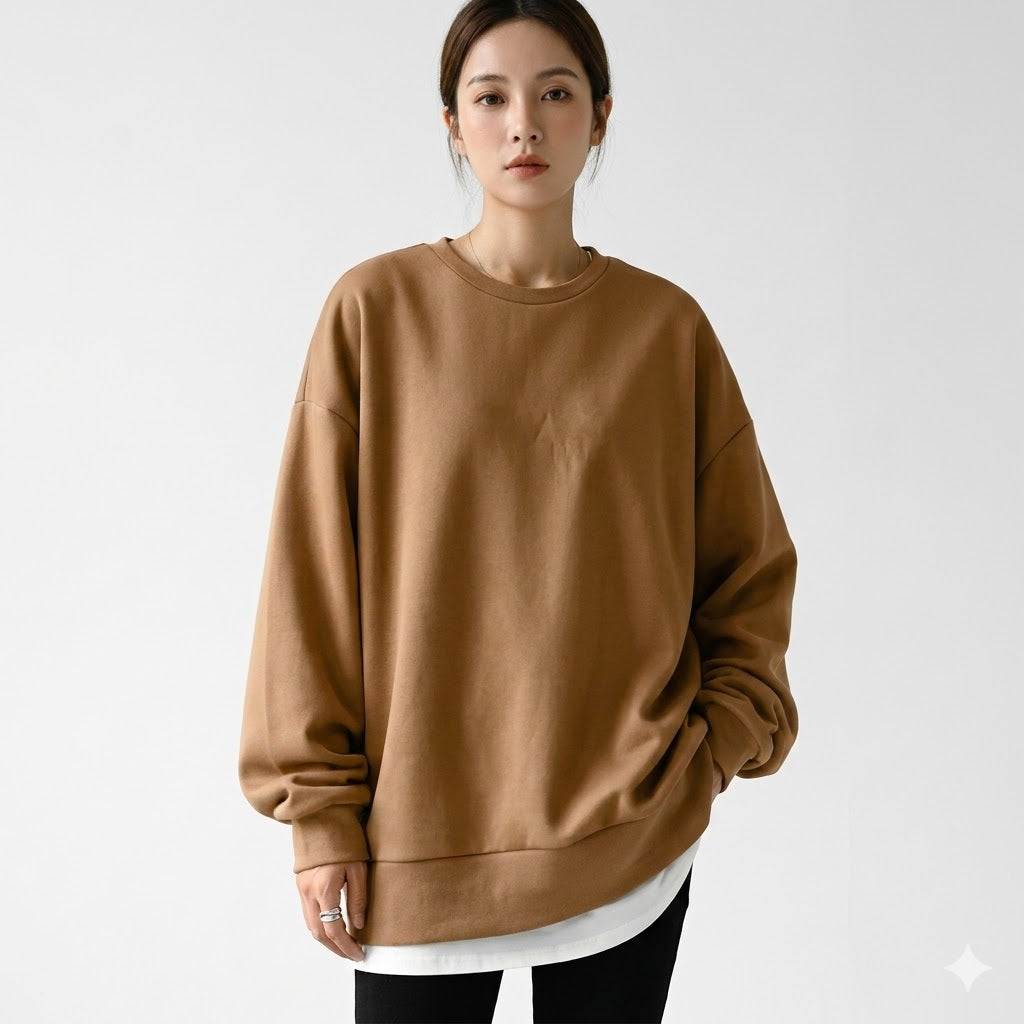 Bella | Women's Oversized Sweatshirt, Essential Winter Pullover
