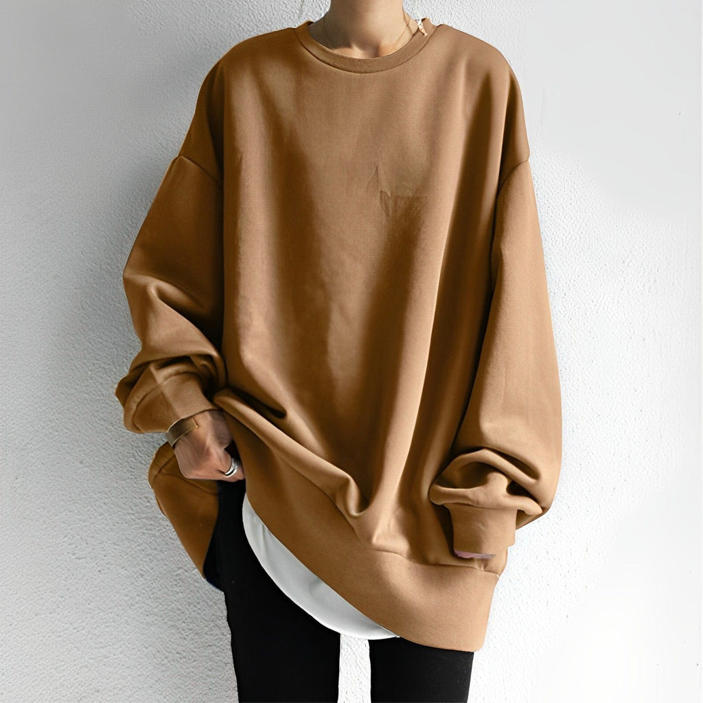Bella | Women's Oversized Sweatshirt, Essential Winter Pullover
