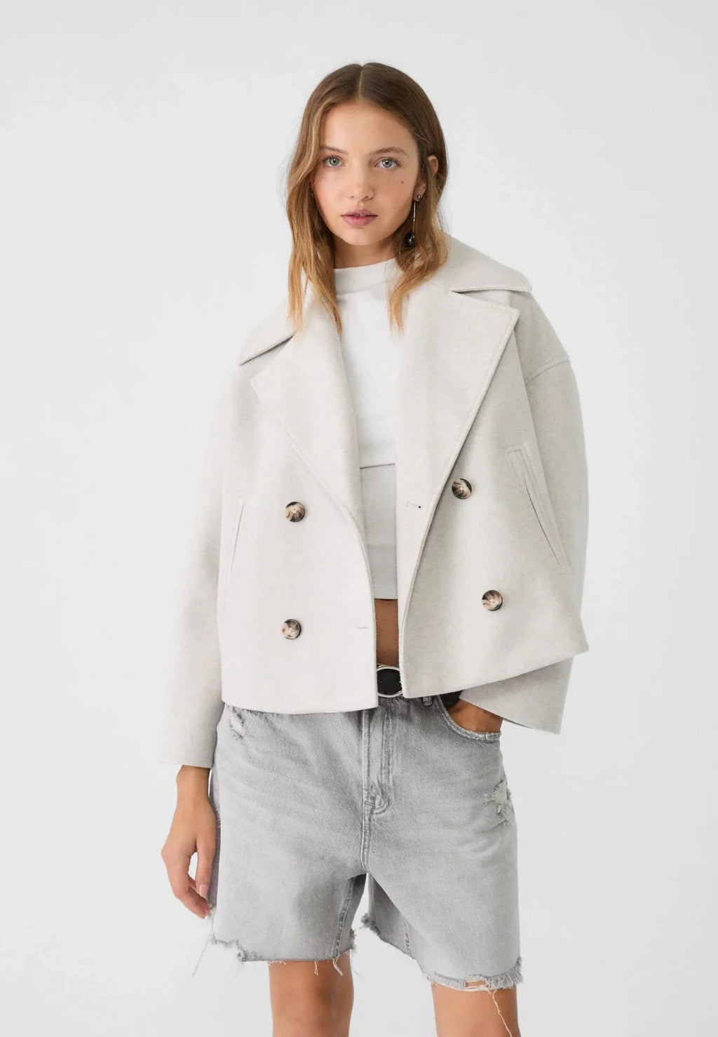 Amelia | Women's Double-Breasted Jacket, Tailored Winter Jacket