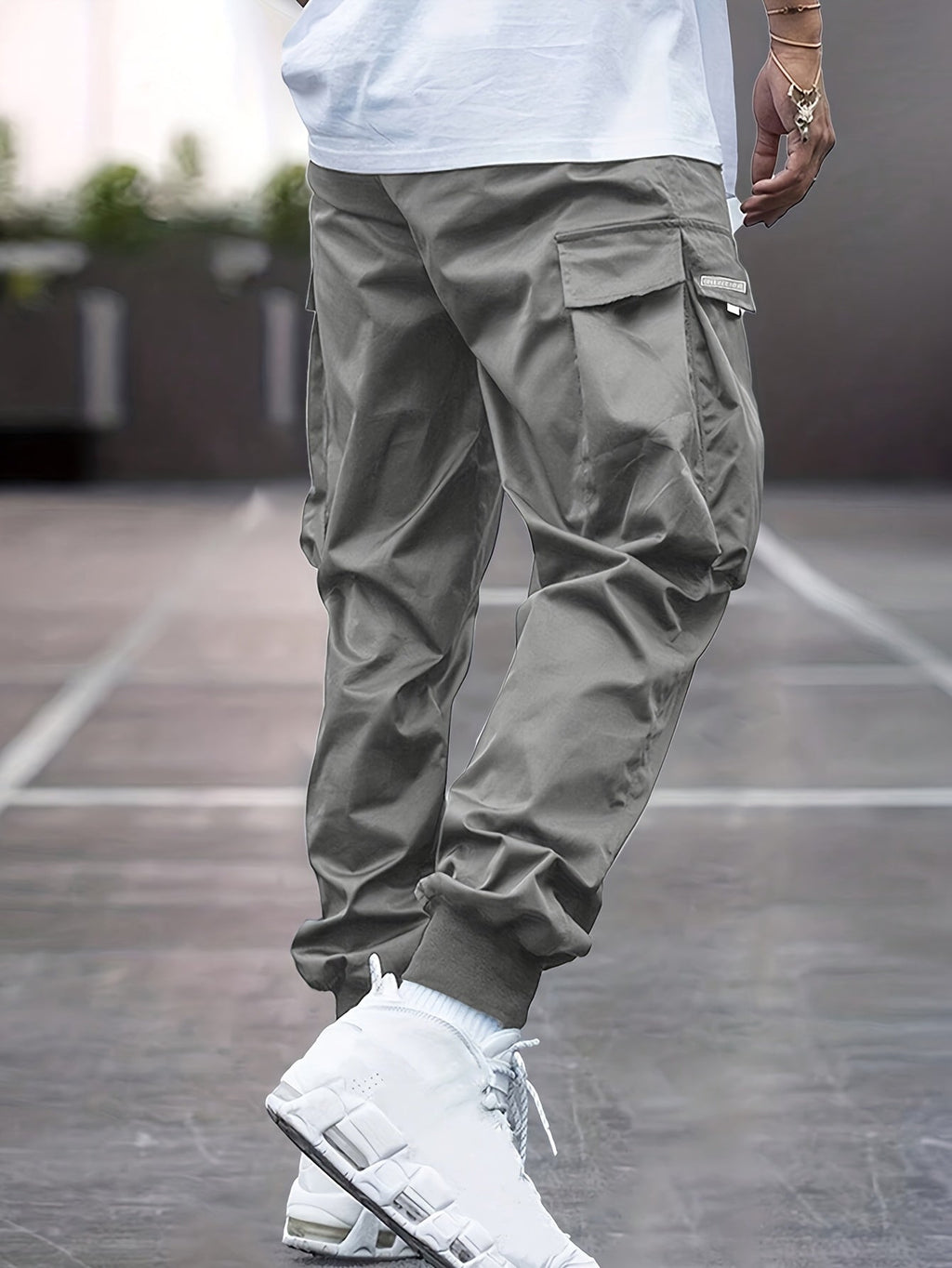 Wilbur | Men's Drawstring Cargo Pants Relaxed Fit Casual Autumn Winter