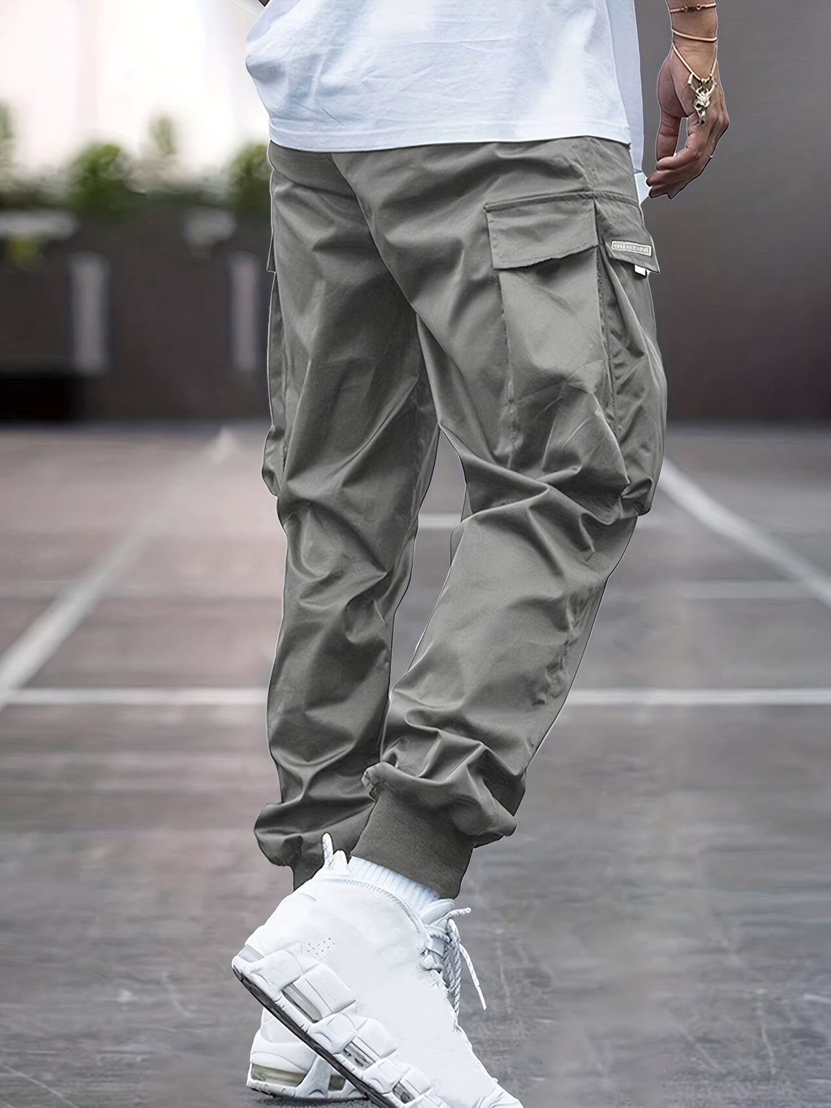 Wilbur | Men's Drawstring Cargo Pants Relaxed Fit Casual Autumn Winter