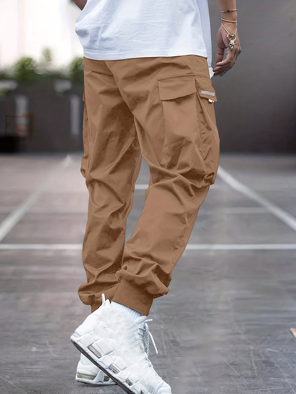 Wilbur | Men's Drawstring Cargo Pants Relaxed Fit Casual Autumn Winter