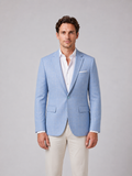 Cassius | Men's Tailored Windowpane Blazer, Smart Check Blazer
